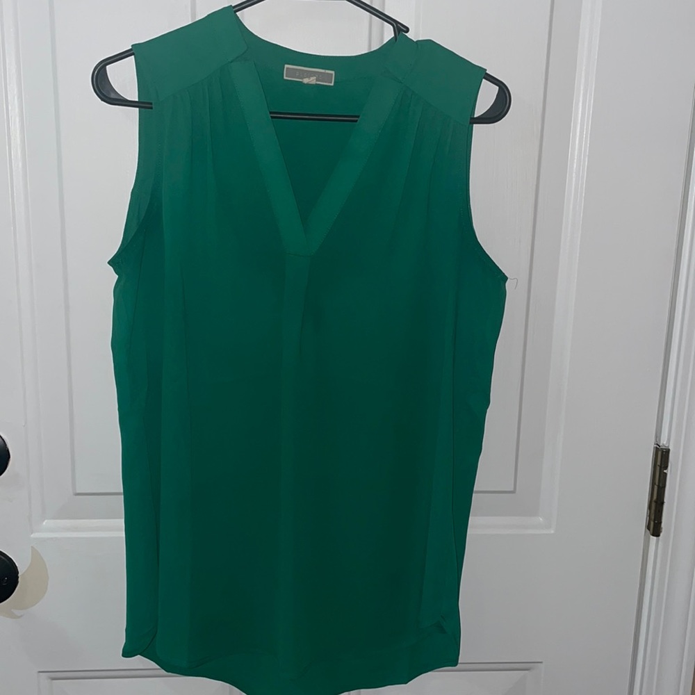 Green blouse